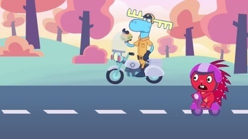 Escena del episodio 14 de la temporada 3 de la serie Happy Tree Friends