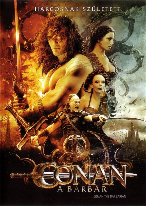 Conan, a barbár movie poster player