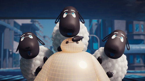 Baymax Dreams Backdrop Blur