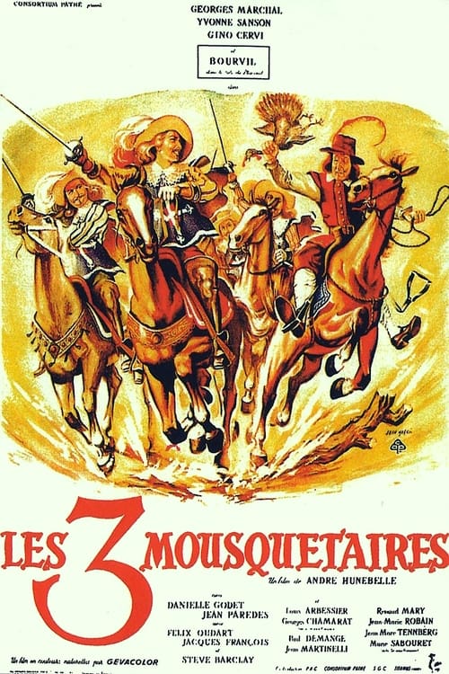 Les Trois Mousquetaires (1953) poster