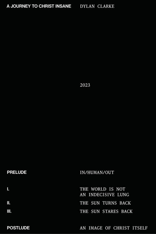 A JOURNEY TO CHRIST INSANE