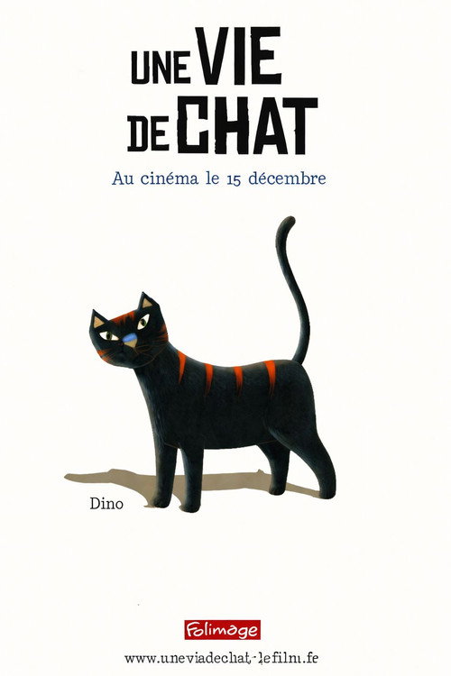 A Cat in Paris poster