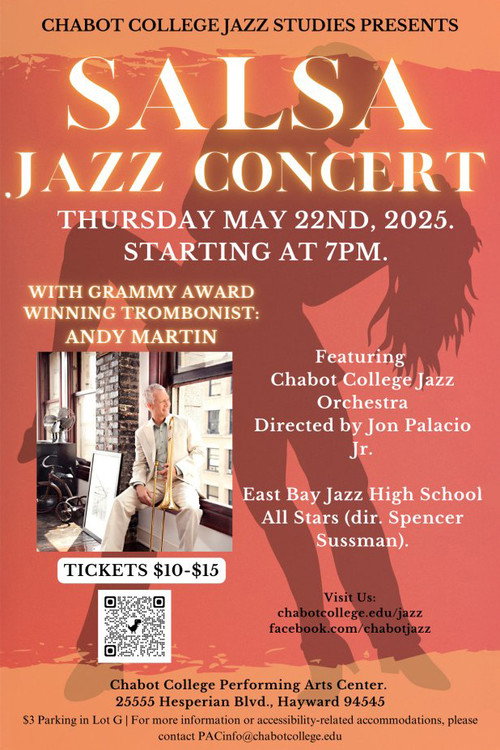 Chabot Salsa Jazz Concert with Andy Martin