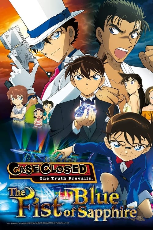 Case Closed: The Fist of Blue Sapphire Movie Poster Image