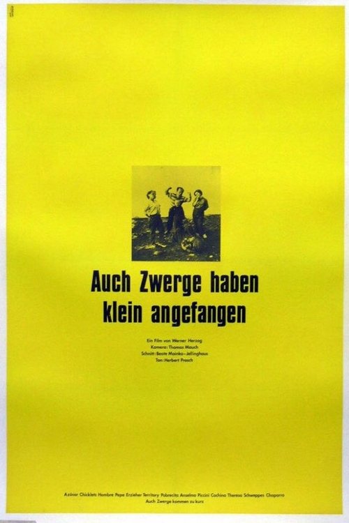 Even Dwarfs Started Small poster