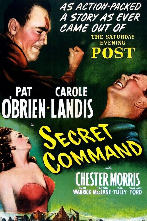 Secret Command movie poster player