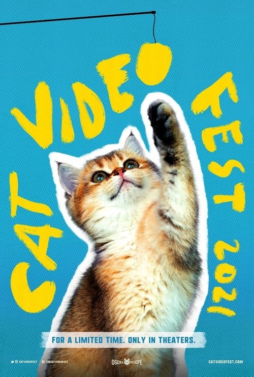 CatVideoFest 2021 movie poster player