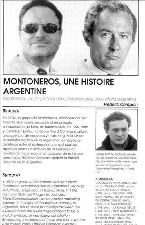 Montoneros, une histoire argentine 1998