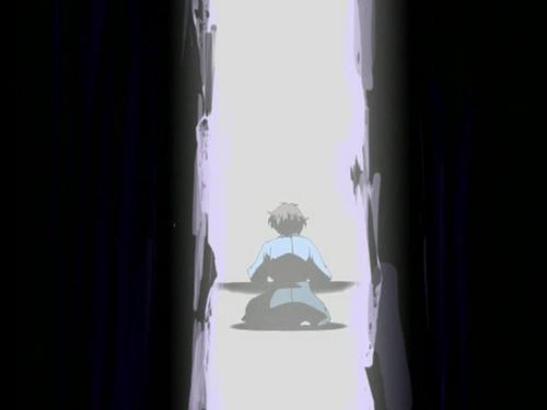 Escena del episodio 13 de la temporada 1 de la serie Requiem from the Darkness
