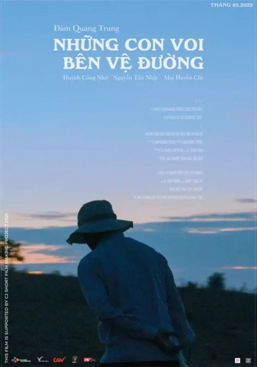 Những con voi bên vệ đường film afişi