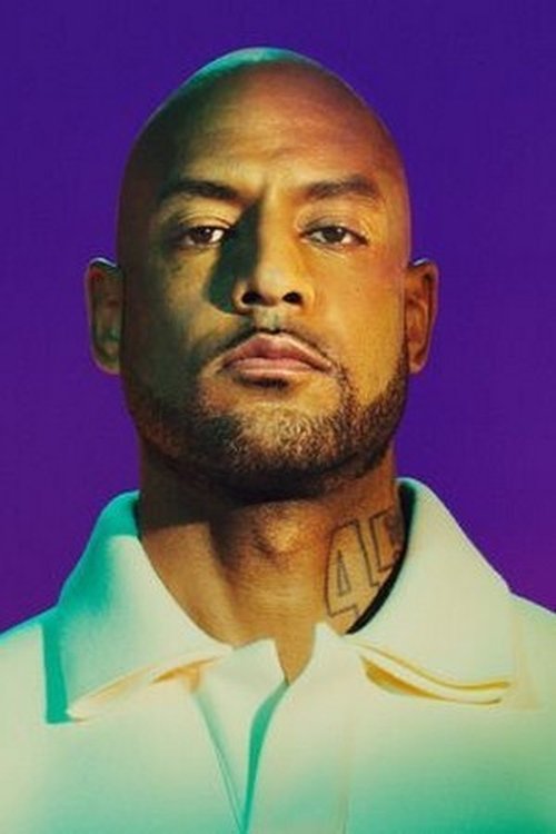 Grootschalige poster van Booba