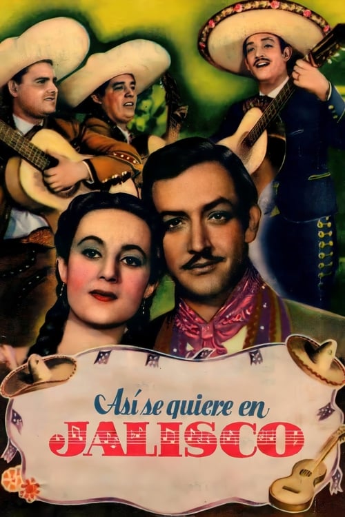 Poster Así se quiere en Jalisco 1942