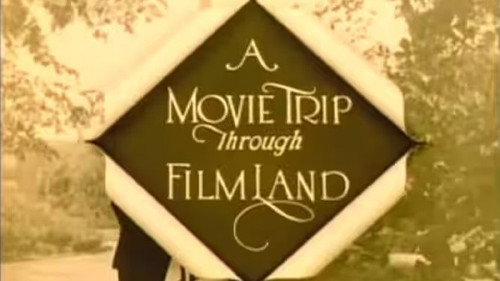 A Movie Trip Through Filmland Backdrop Blur