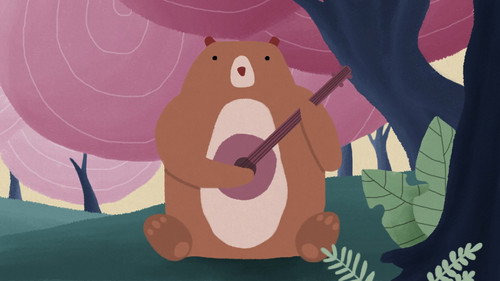 Forest Song Backdrop Blur