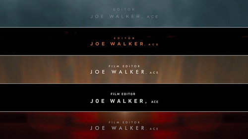 A Life in Frames — Joe Walker