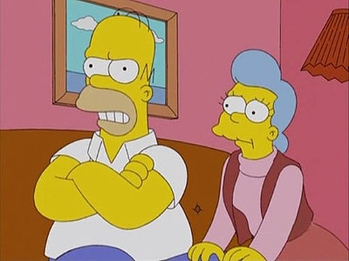Escena del episodio 19 de la temporada 19 de la serie Los Simpson