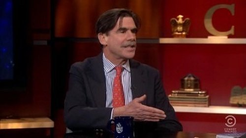 Escena del episodio 5 de la temporada 7 de la serie The Colbert Report