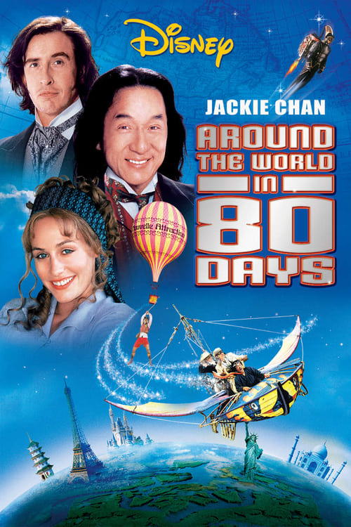 Grootschalige poster van Around the World in 80 Days