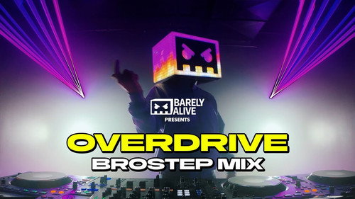 Barely Alive Presents: Overdrive – Brostep Mix Backdrop Blur