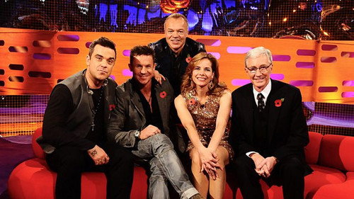 Robbie Williams, Paul O'Grady, Darcey Bussell, Felix Baumgartner