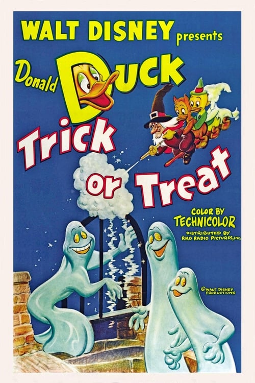 Grootschalige poster van Donald Duck - Trick or Treat