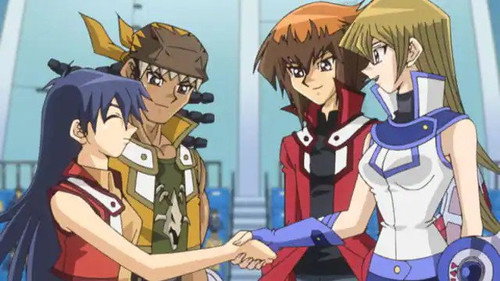 Poster della serie Yu-Gi-Oh! GX