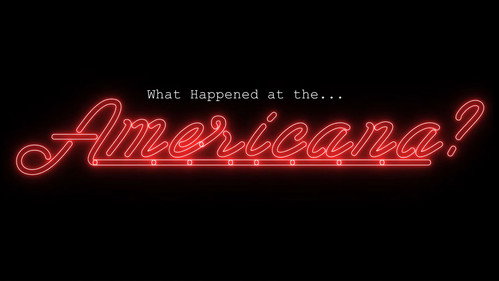 What Happened At The Americana? Backdrop Blur