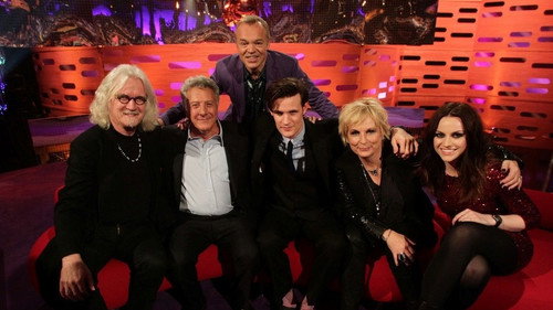 Dustin Hoffman, Billy Connolly, Jennifer Saunders, Matt Smith, Amy Macdonald