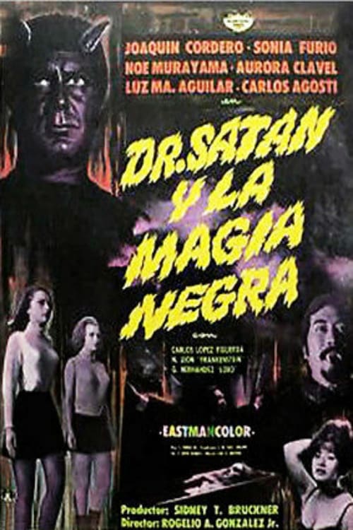 Poster Dr. Satán y la magia negra 1968