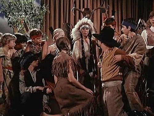 Escena del episodio 99 de la temporada 2 de la serie The Waltons