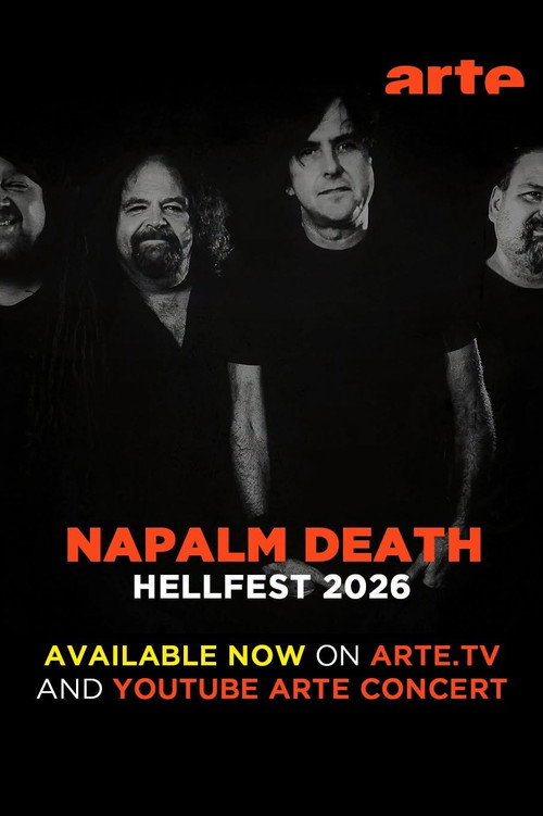 Napalm Death - Hellfest 2026 poster