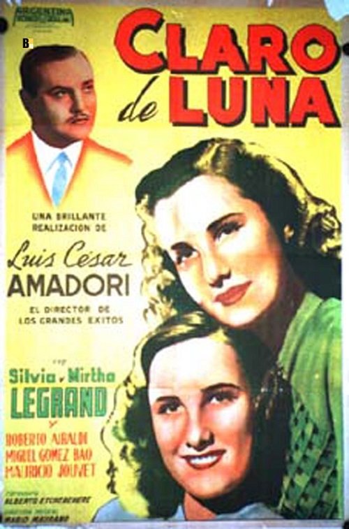 Claro de luna movie poster player