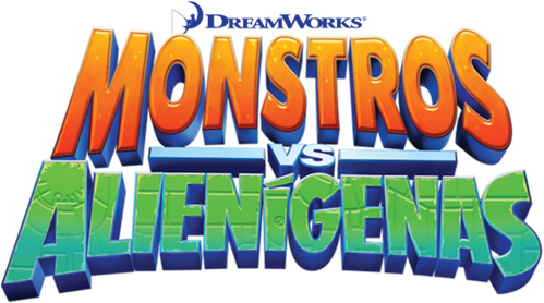 Monstros vs Alienígenas - Logo 3