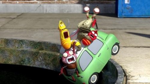 Escena del episodio 7 de la temporada 3 de la serie Larva
