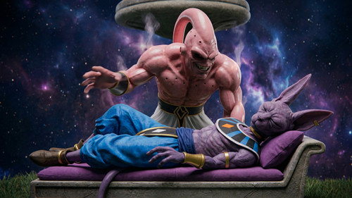 DRAGON BALL Z: BUU, GOD OF DESTRUCTION Backdrop Blur