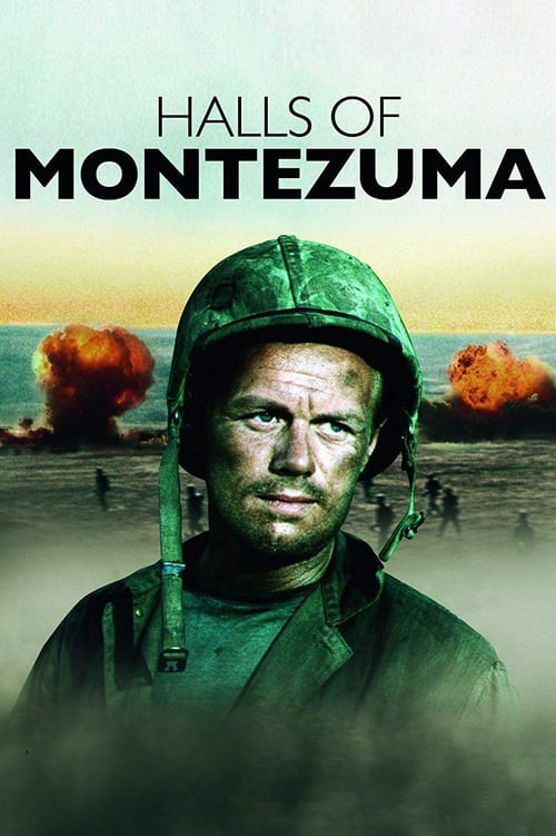 Poster Halls of Montezuma 1951