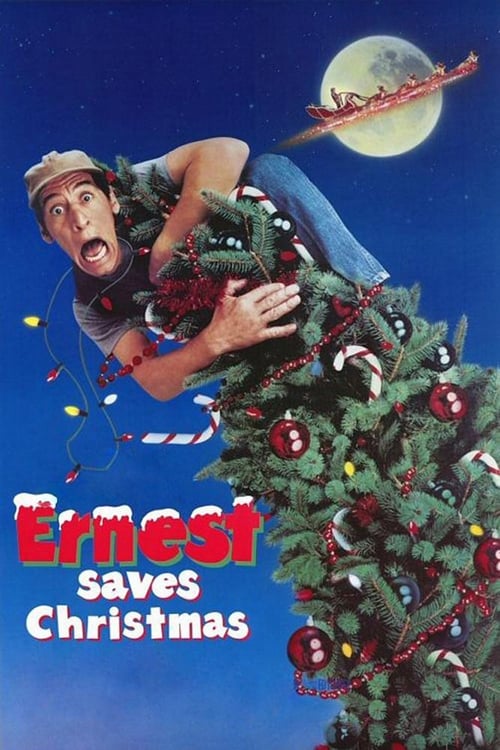 Grootschalige poster van Ernest Saves Christmas