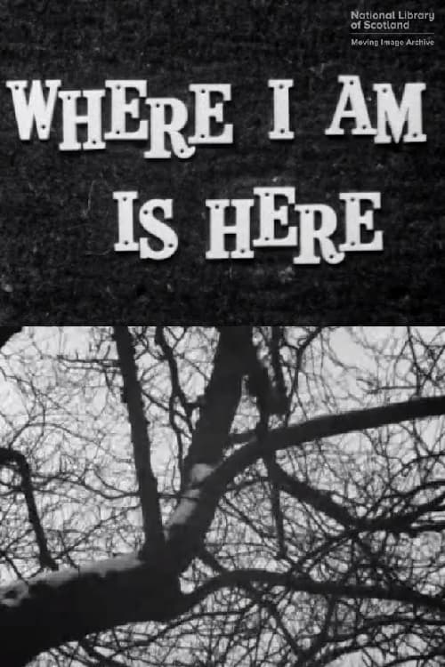 Poster Where I Am Is Here 1964
