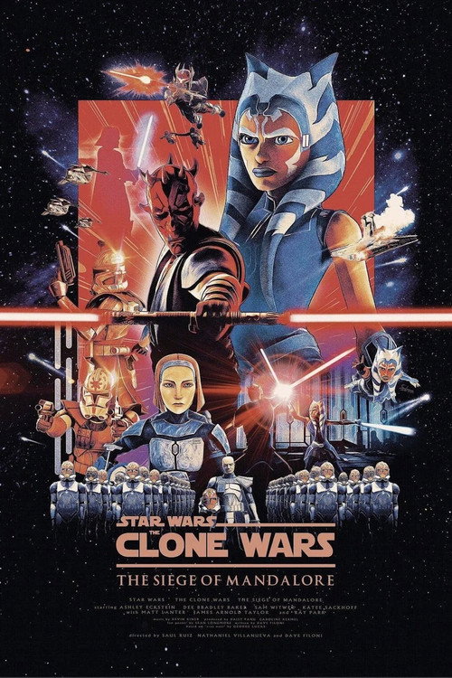 Star Wars: The Clone Wars - The Siege of Mandalore Movie Poster