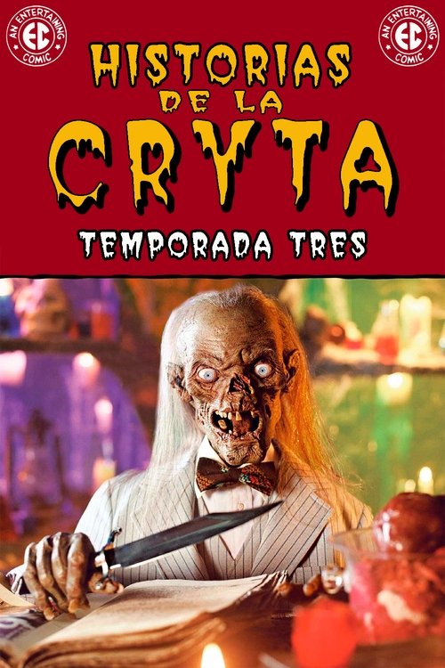 Póster de la temporada 3 de la serie Historias de la cripta