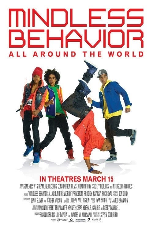 Mindless Behavior: All Around the World poster