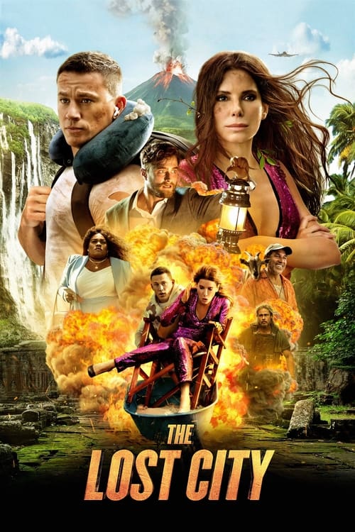 Grootschalige poster van The Lost City