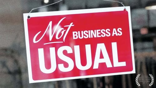 Not Business As Usual Backdrop Blur