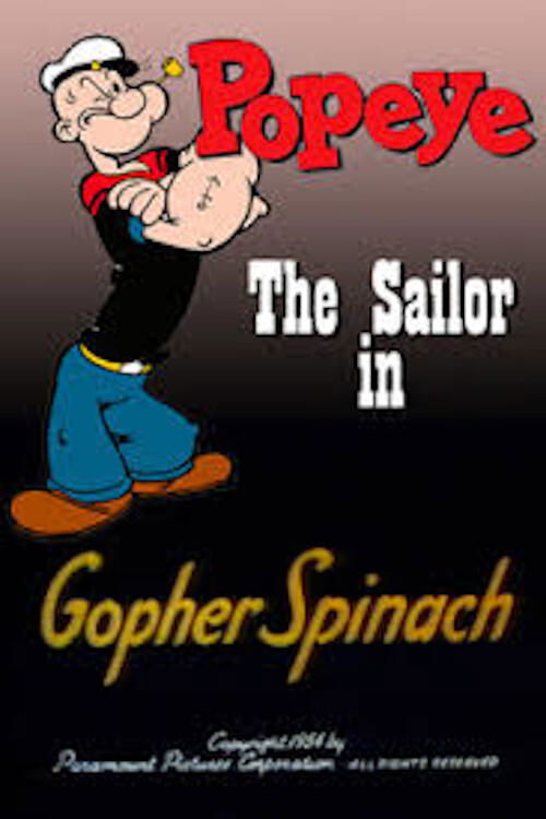 Gopher Spinach (1954) poster