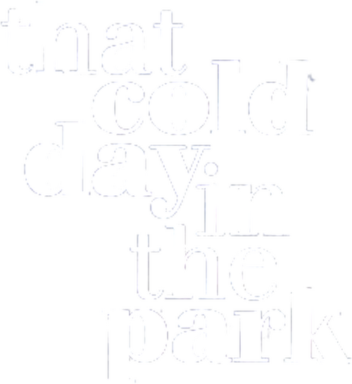 That Cold Day in the Park
