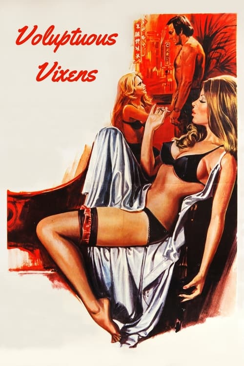 Poster Mädchen mit offenen Lippen 1972