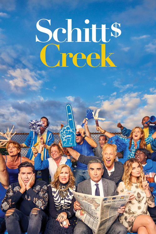 Póster de la temporada 3 de la serie Schitt's Creek