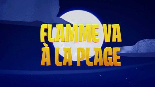 Image Flamme va à la plage