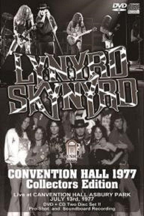 Lynyrd Skynyrd Live at Convention Hall 1977 movie poster player