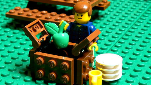 Lego Picnic Backdrop Blur